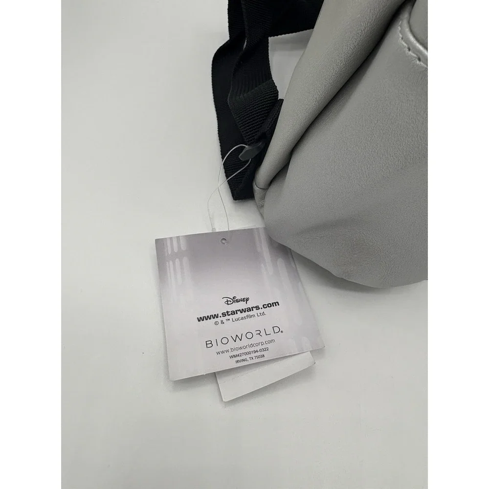NEW Bioworld Mini Backpack Grogu The Child Mandalorian Silver Flawed Scuffs‎